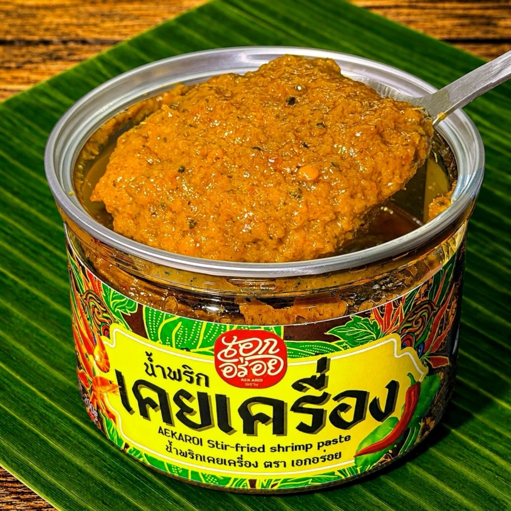 น้ำพริกเคยเครื่อง พร้อมทาน เอกอร่อย ขนาด 200 กรัม