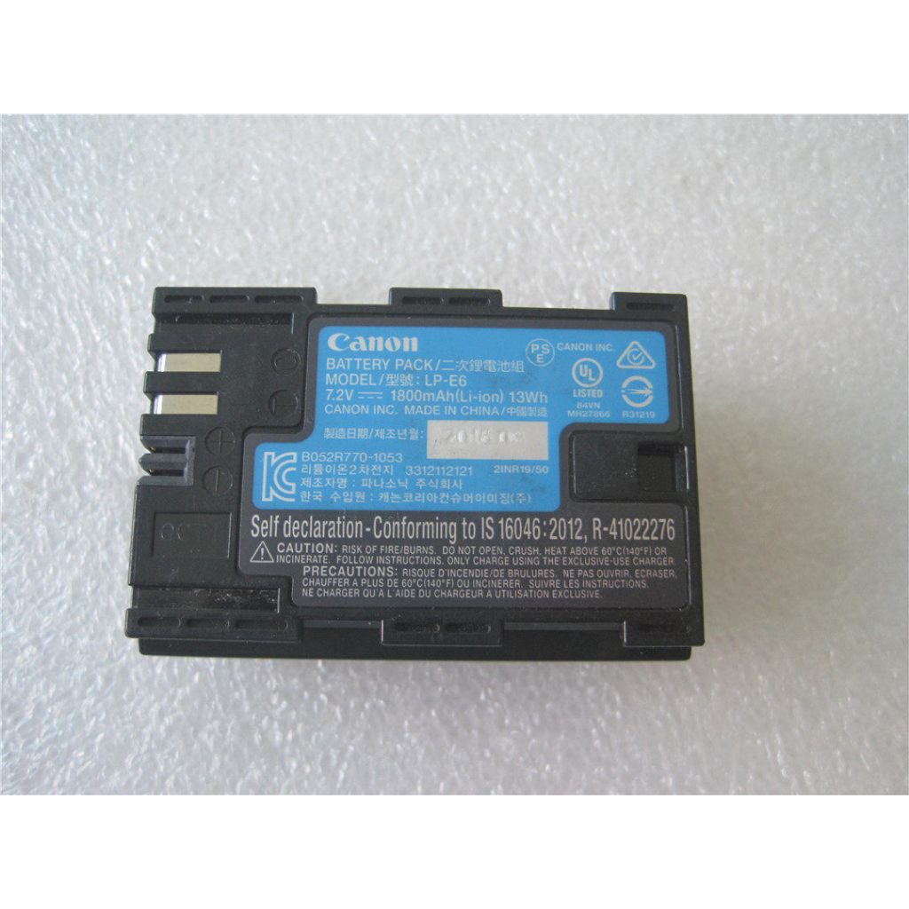 LP-E6 Battery LPE6 For Canon for EOS 5D Mark II 2 III 3 6D 7D 60D 60Da 70D 80D DSLR EOS 5DS Digital