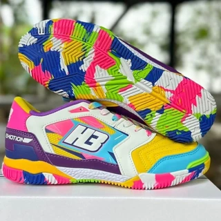 (H3ลิขสิทธิ์💯)ไซส์ 35-45 รองเท้าฟุตซอล H3 EMOTION ***หนังไมโครไฟเบอร์*** พื้นไฟล่อนเบา ไซส์เด็ก-ผู้ใหญ่