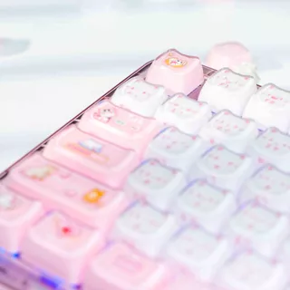 [โค้ดคุ้มลด 20%] DEKAY MYMEOW Collection JELLY Keycap คีย์แคปภาษาไทย CAT KEYCAP BIGPENGUIN BIG PENGUIN