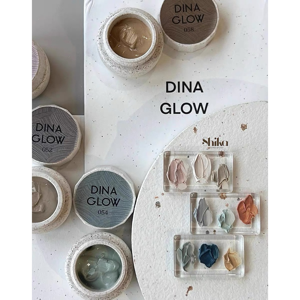 พร้อมส่ง! Dina gel - Plaster color No.50-56 แยกกระปุก