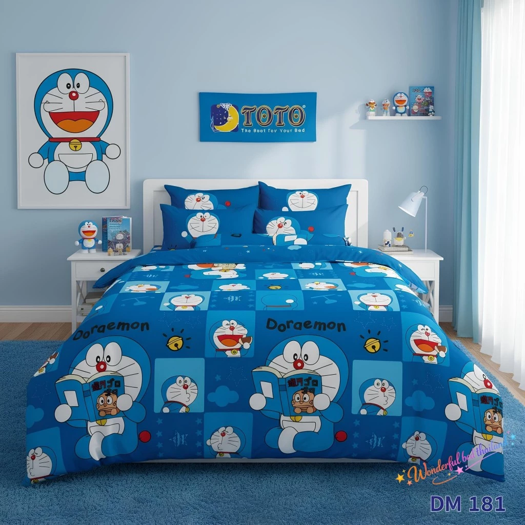 ชุดเครื่องนอน TOTO DM181 โดราเอมอน