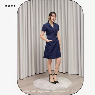 MAVE เดรส รุ่น Echo สี TAUPE,NAVY