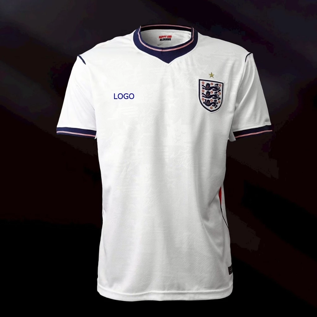 [สต็อกในไทย] New! เสื้อฟุตบอล งานเกรดแฟนสีขาว เสื้อกีฬาคุณภาพพร้อมโลโก้ พร้อมรีดเบอร์ชื่อและอาร์มได้ทุกตัว