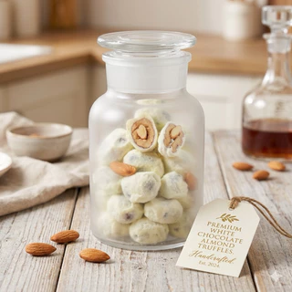 พุทรานมชีสสอดไส้อัลมอนด์ หอมนมชีส เคี้ยวหนึบ 500g บรรจุ 1 ถุง พร้อมส่งในไทย ซีลแยกทุกลูก
