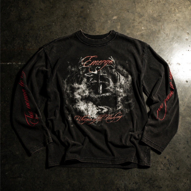 EM ASHBORNE SHADOWS LONG-SLEEVED T-SHIRT / เสื้อยืดแขนยาว