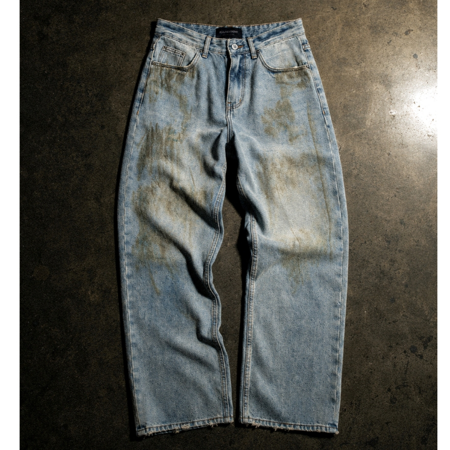 EM DUSTBORNE DENIM JEANS 01 / กางเกงยีนส์ขายาว