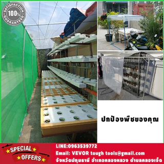 【250 ไมคร】พลาสติกคลุมโรงเรือน พลาสติกใส คลุมหลังคากันสาด ฟิล์มPE Green House กันฝน สีใส ขนาด3x5 4x10 5x10 6x10ม.