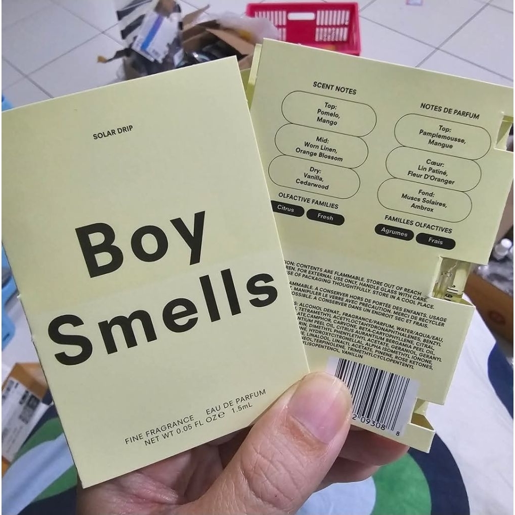 Boy Smells Solar Drip Perfume with Orange Blossom  1.5 ml