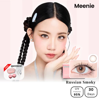 Meenie คอนแทคเลนส์ 14.2mm สีธรรมชาติ ใสใส นุ่มสบายตา ปริมาณน้ำ 38% เหมาะตาเล็ก ปังสุด
