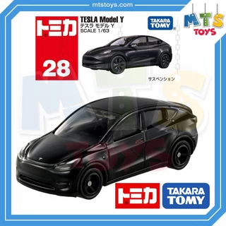 **MTS Toys**Takara Tomy : Tomica no.28 Tesla Model Y [Black] ของแท้จากญี่ปุ่น