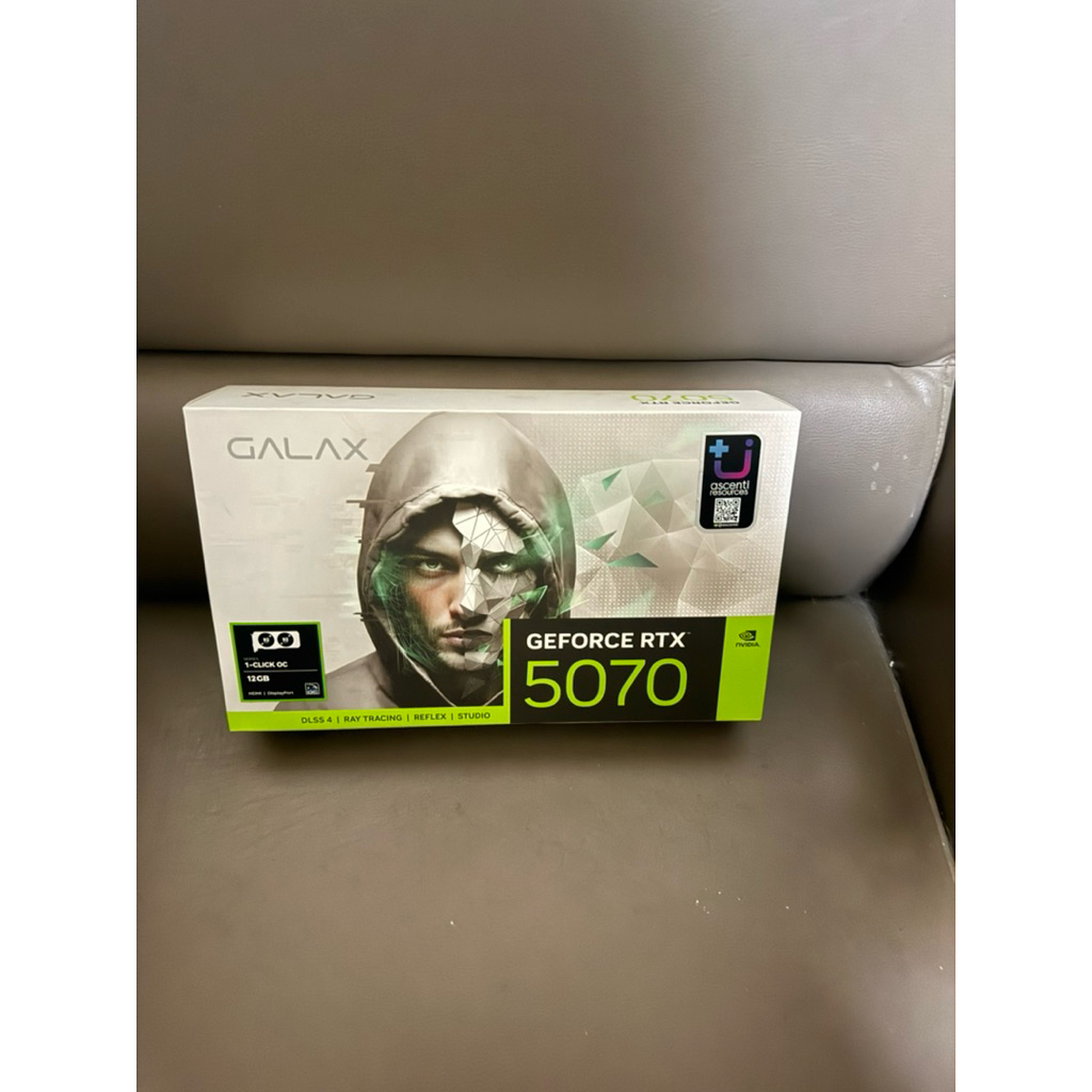 GALAX GeForce RTX 5070 1-Click OC White 12GB GDDR7ประกัน itcity