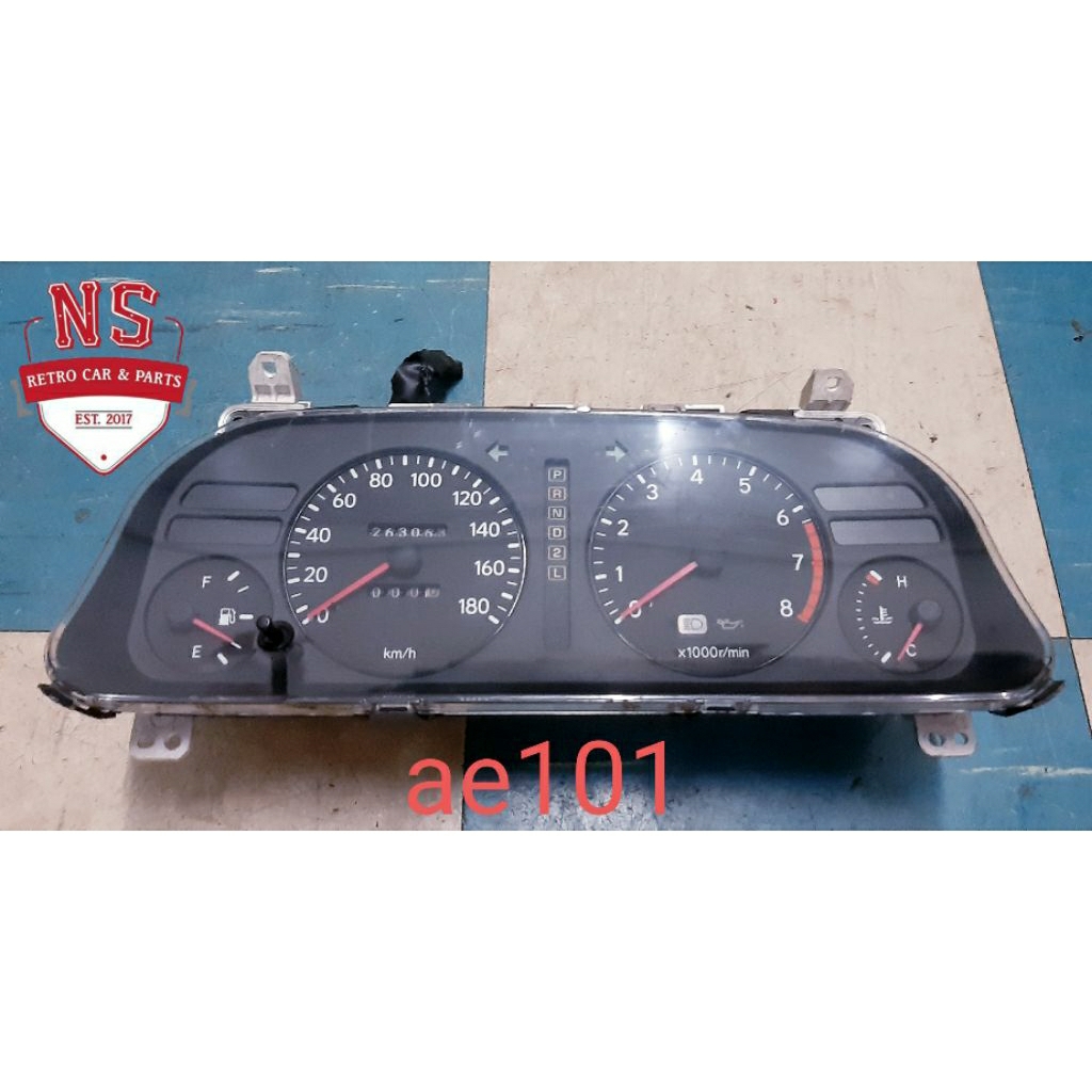 จอไมล์ toyota corolla ae101 ไมล์180km/h สินค้ามือสอง