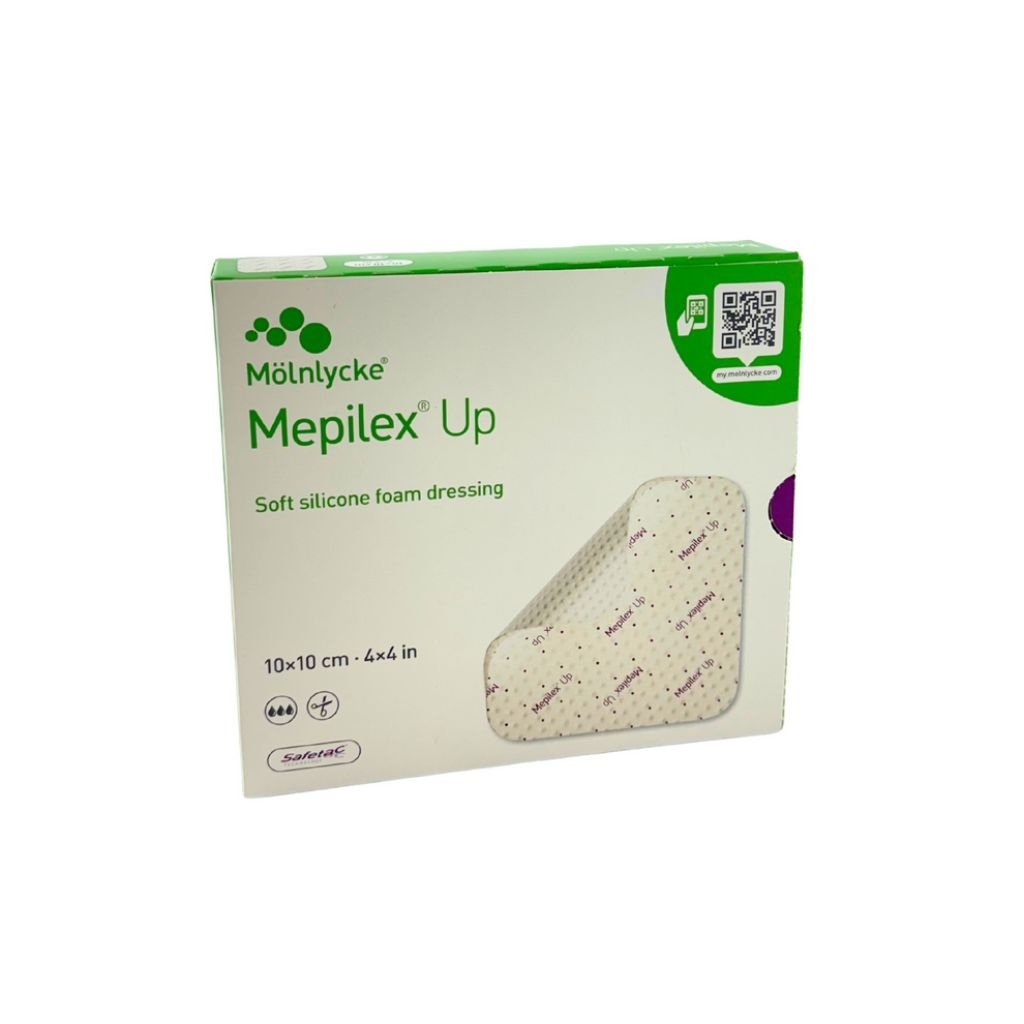 Mepilex Up (รุ่นใหม่) แผ่นปิดแผลแบบมีซิลิโคน *ราคาต่อแผ่น*