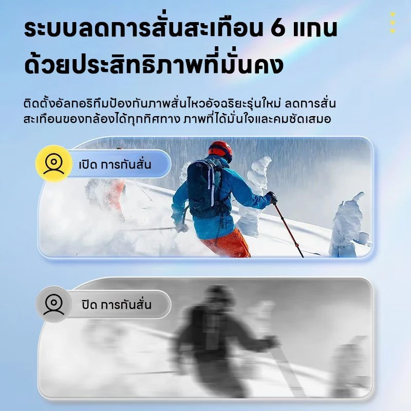 Action Camera 4K กล้องพกพา หน้าจอ 1.97 นิ้ว thumbnail 5