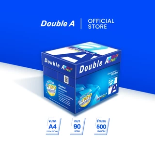 [90 แกรม] Double A กระดาษ Color Print A4 90gsm 500 แผ่น จำหน่าย 5 รีม