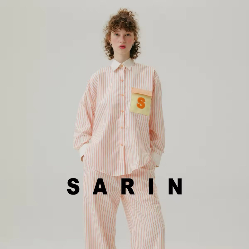 ส่งต่อทั้งชุด Sarin Puipui Shirt Size S  + Sarin Puipui Pants, Long Pants, Smocked Waist size S