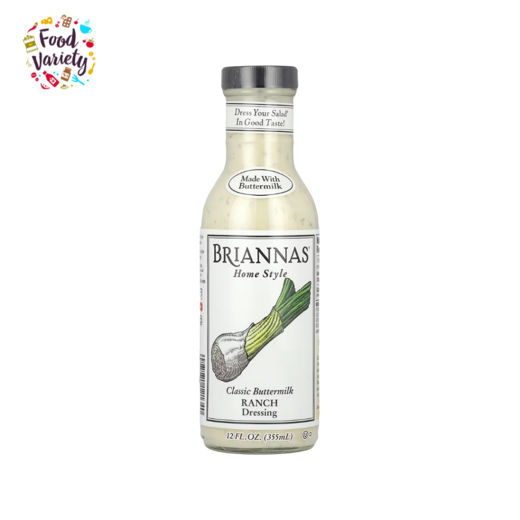 Briannas Classic Buttermilk Ranch Dressing 355ml