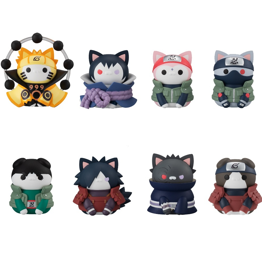 Bandai(บันได) MEGAHOUSE กล่องสุ่ม MEGA CAT PROJECT NARUTO SHIPPUDEN NYARUTO! VER. LAST BATTLE (REPEAT)