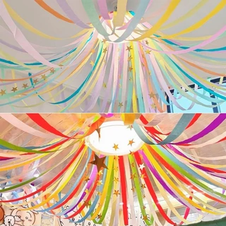 ส่งจากกรุงเทพ พวงดาว 5 แฉก สีทองเงิน ยาว 4 เมตร สวยโรแมนติก สำหรับวันเกิด ปาร์ตี้ 100 วัน