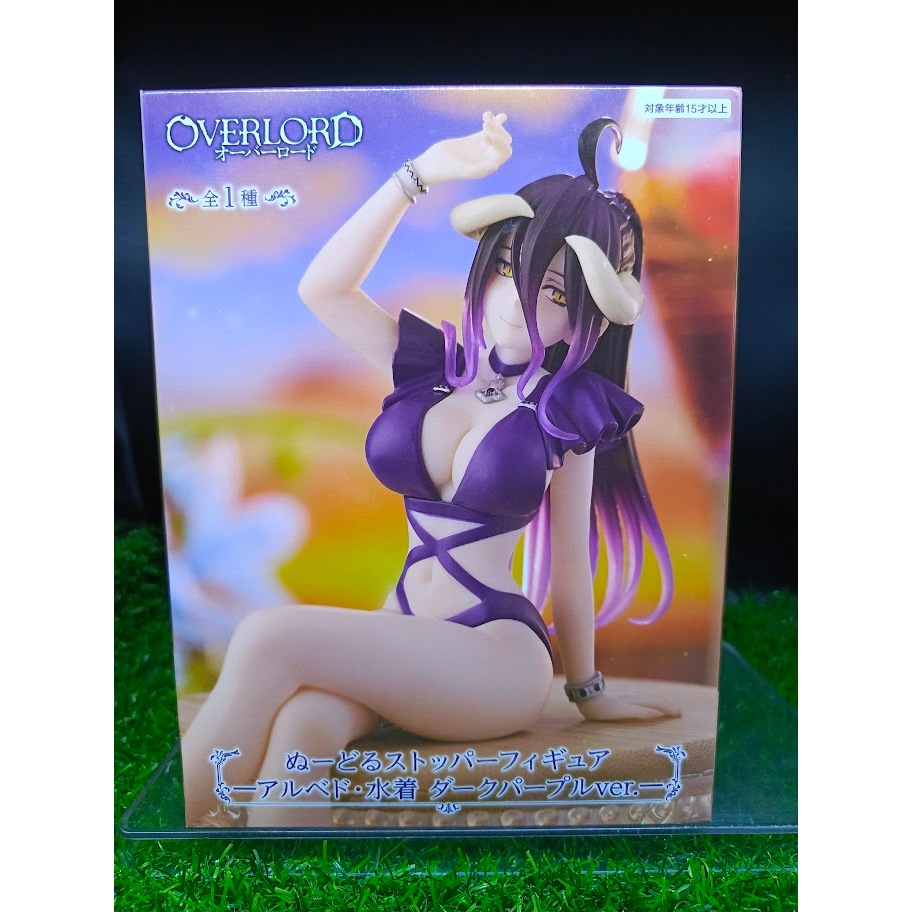 (ของแท้) อัลเบโด้ โอเวอร์ลอร์ด Albedo - Overlord Furyu Noodle Stopper Figure Dark Purple Ver.