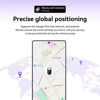 HOCO E98A GPS Tracker Android Find My Device กันของหาย ติดตามกระเป๋า กุญแจ กระเป๋าสตางค์ Bluetooth Tracker