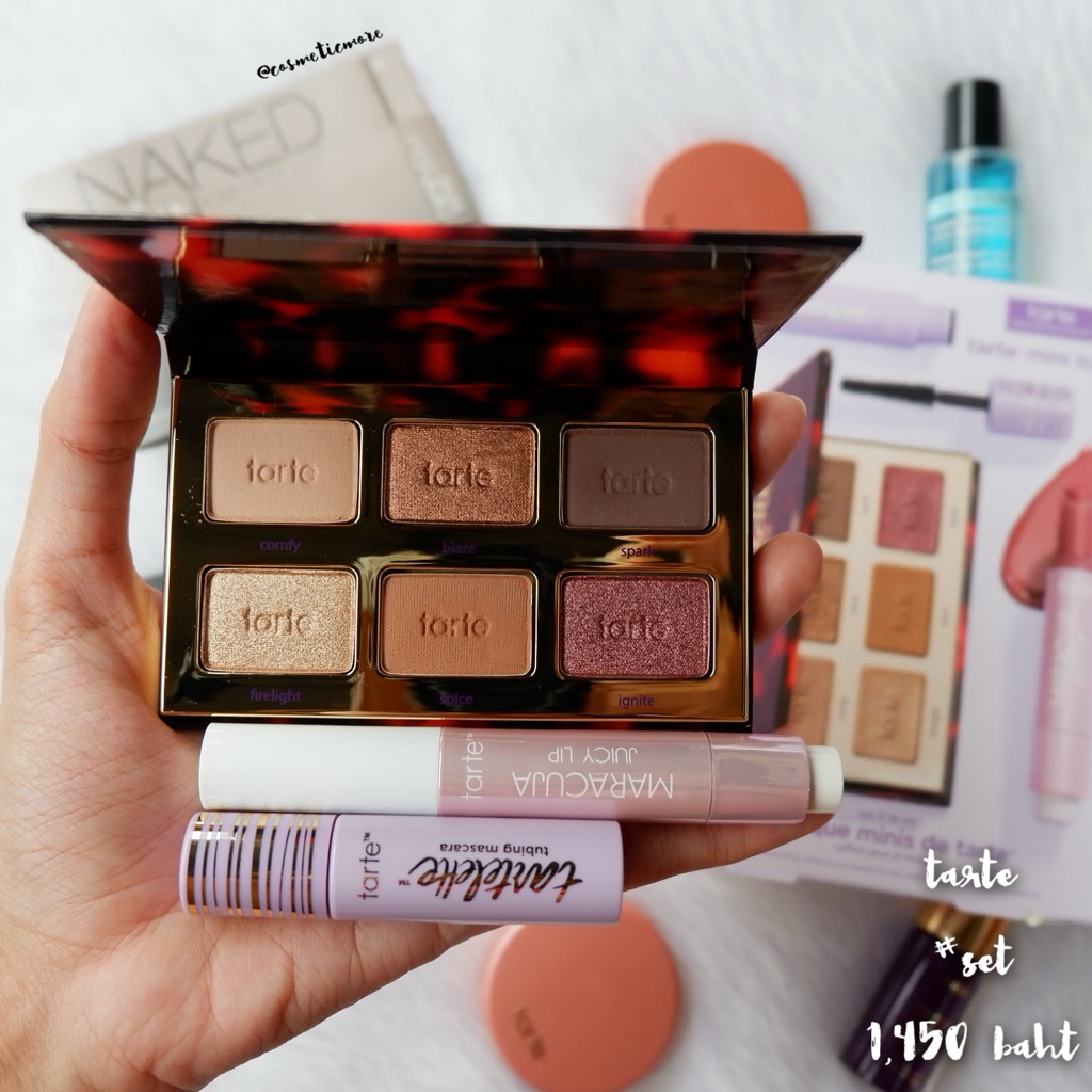 พร้อมส่ง! [ป้ายไทย] 💜 tarte icons eye & lip set mini