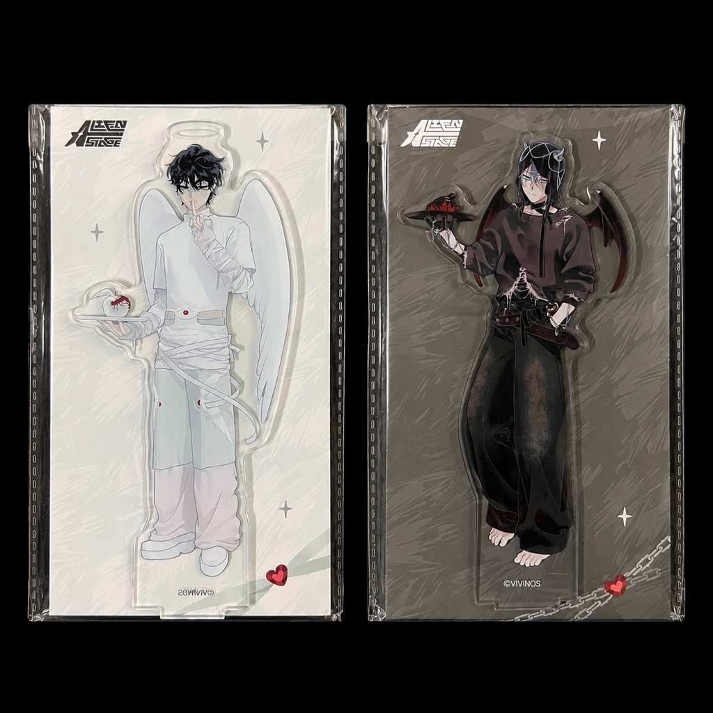 [พร้อมส่ง อีเว้นไทย 🇹🇭] สแตนดี้อะคริลิค อีวาน / ทิล ลิขสิทธิ์แท้ VIVINOS | Alien Stage Acrylic Standee Ivan / Till ‘AaD’