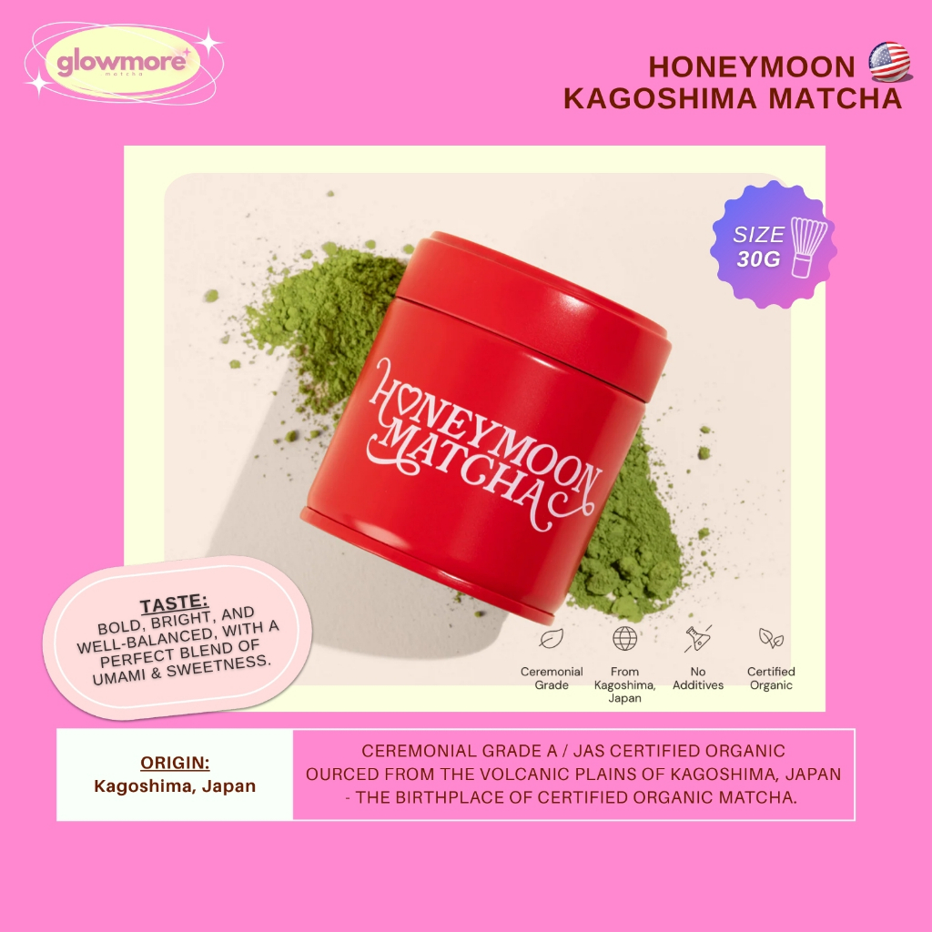 [พร้อมส่ง] Honeymoon Matcha - Kagoshima Matcha 30g