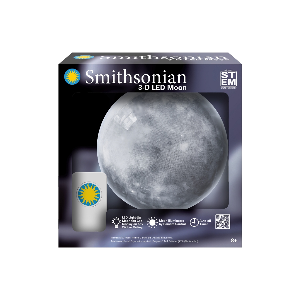 SMITHSONIAN 3-D LED MOON โมเดลดวงจันทร์ 3 มิติ