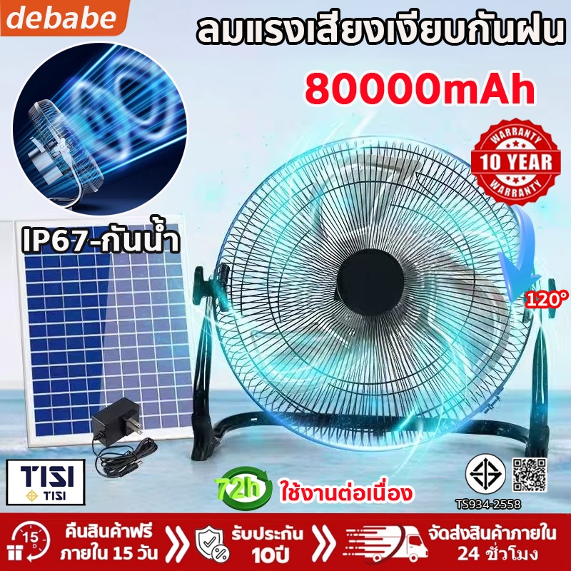 [1แถม1]14นิ้ว พัดลมโซล่าเซลล์ ค่าไฟตลอดปี 0ไม่ตัดไฟลมแรงเย็นสบายแบตในตัวพัดลมโซล่าพัดลมตั้งพื้นพัดลมตั้งโต๊ะรับรองจากTIS