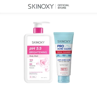 [ใหม่!!] โฟมล้างหน้าลดสิว SKINOXY PRO ACNE CLEAR FACIAL CLEANSER สกินอ๊อกซี่ โปร แอคเน่ เคลียร์ เฟเชียล คลีนเซอร์