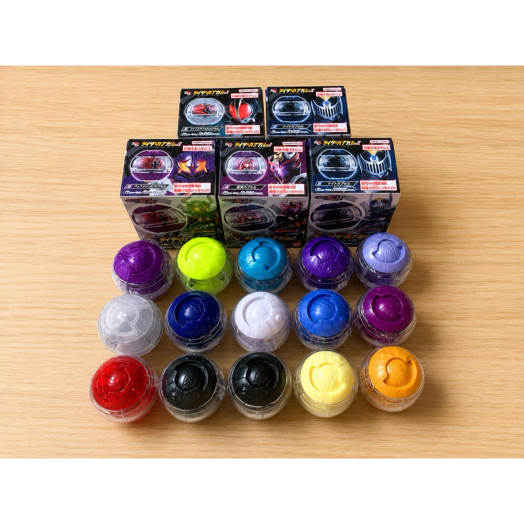 * Bandai แท้ * DX Capsem / แคปเซม มาสไรเดอร์ เซ็ทส์ / Kamen Rider Zeztz