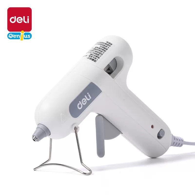(พร้อมส่งจากไทย) ปืนกาวไฟฟ้า Deli ปืนยิงกาวร้อน 20W ปืนกาวร้อน ปืนยิงกาวแท่ง ปืนทำงานประดิษฐ์