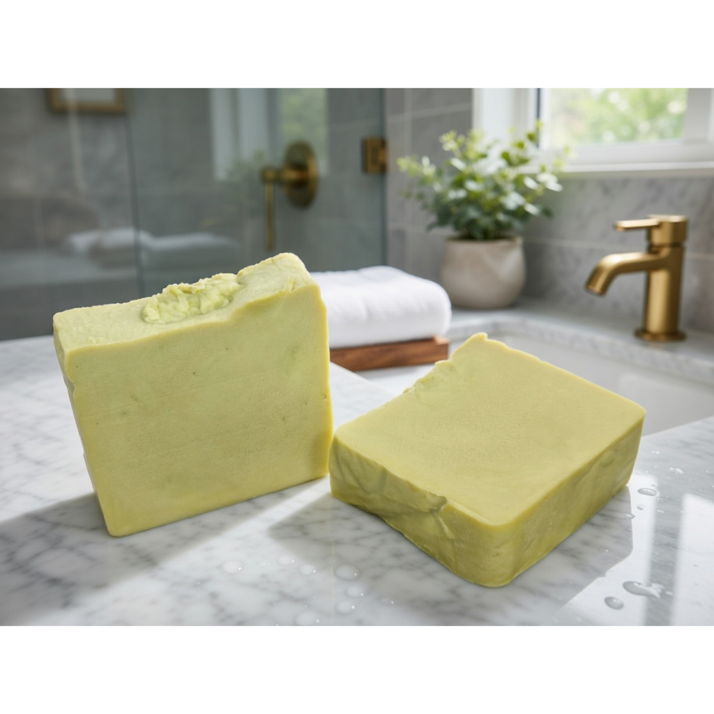 สบู่ลดการอักเสบสิวแฮนด์เมดทีทรีออย์​ สบู่น้ำมันธรรมชาติร้าน Yoozoap official skincare