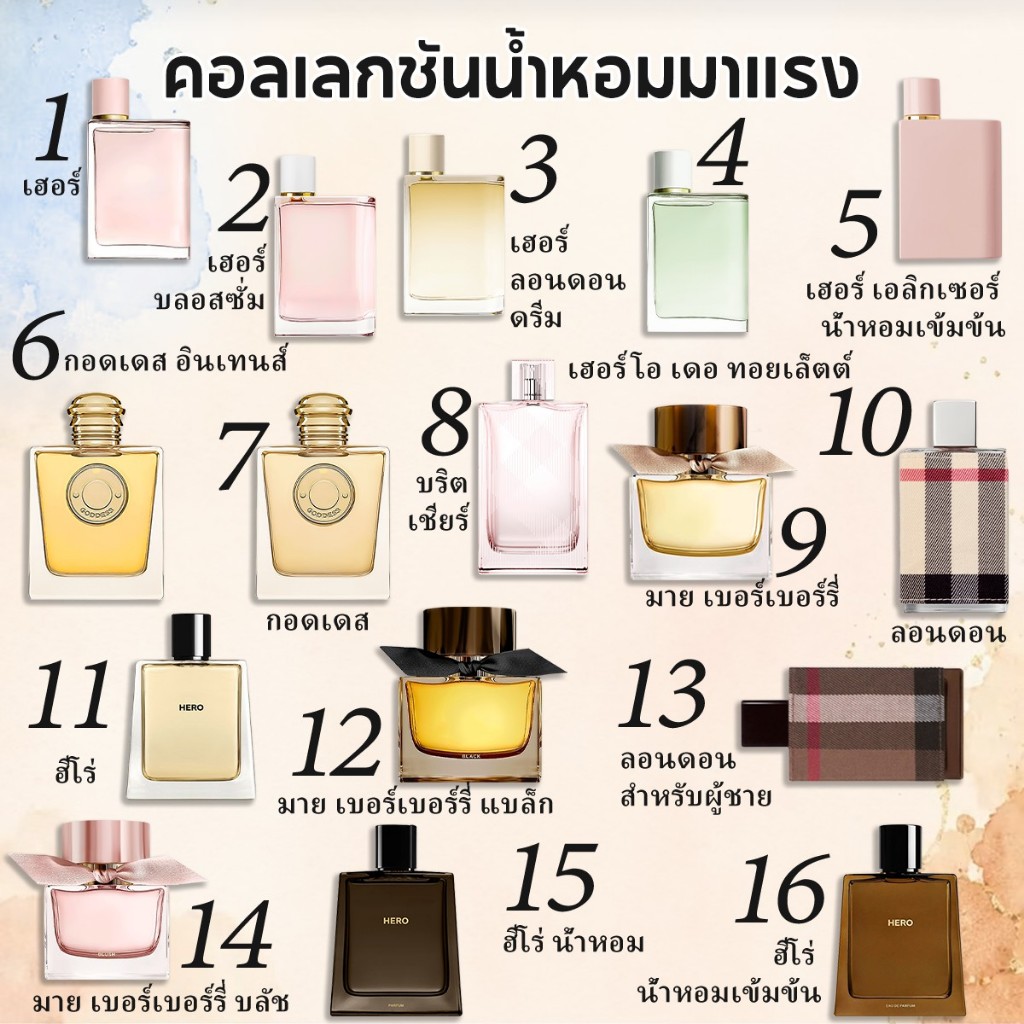 🚚พร้อมส่ง💯ของแท้ Black Parfum / Her EDP/My Blush EDP 2ml/5ml/10ml น้ำหอมผู้หญิง เคาน์เตอร์น้ำหอม
