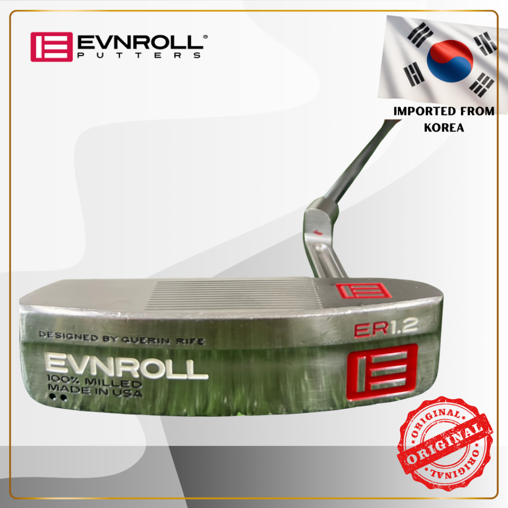 ✨(ไม้พัตเตอร์มือสอง)  EVNROLL ER1.2  Putter   - Length : 33  inches - สภาพ : 85% ⛳· No.595