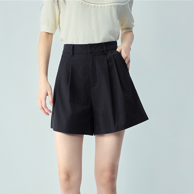 GIORDANO شورت نسائي بخصر مطاطي