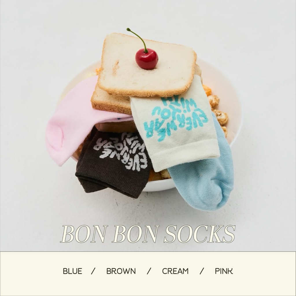 BON BON SOCK (พร้อมส่ง)