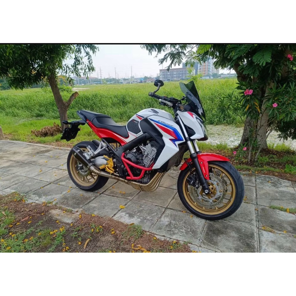 ชิวหน้า CB650F  ชิวแต่ง แถมฟรีขายึด+ชุดน็อต (2013-2016)
