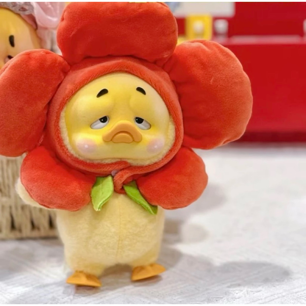 Upsetduck v2 ตุ๊กตาเป็ดหน้าบึ้ง ขนาด 16.5 ซม. แกะตัวน้องแล้ว (ไม่มีกล่อง)