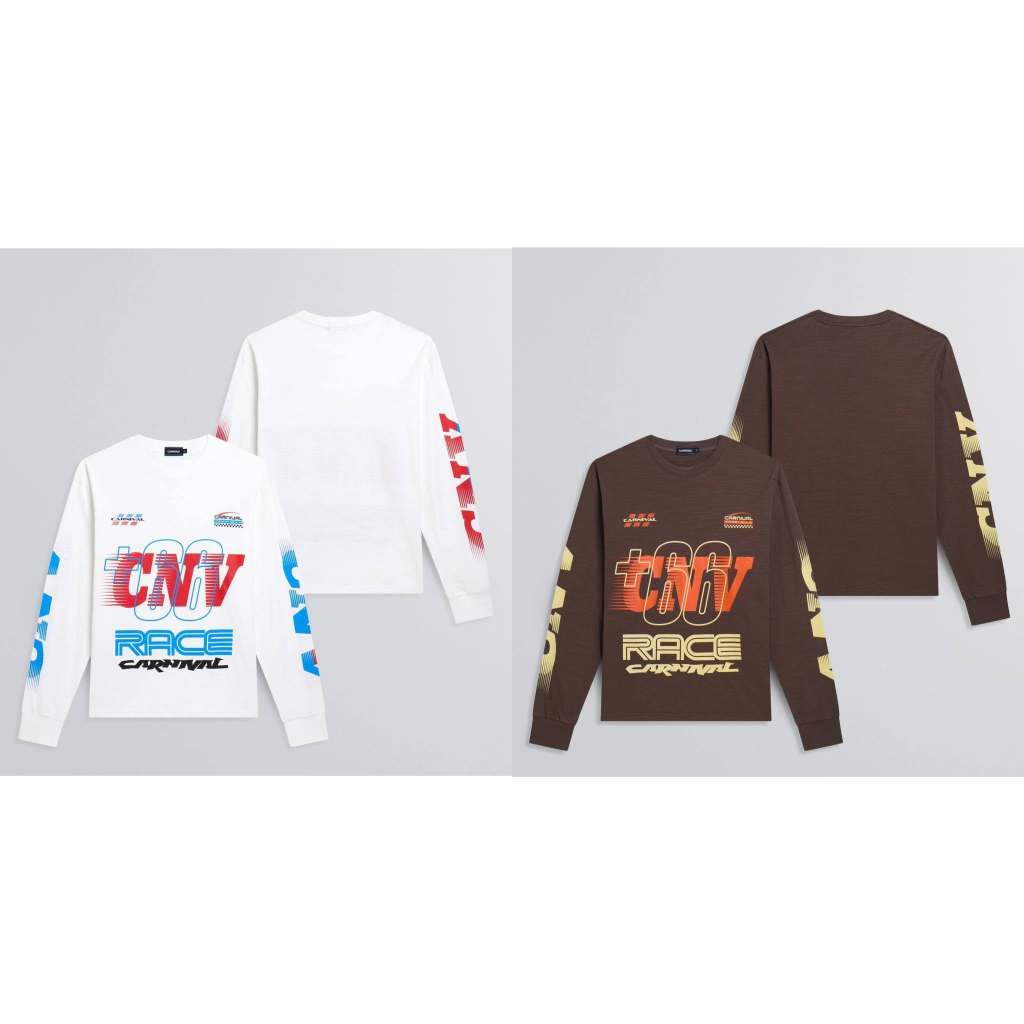 [ ของแท้ ] เสื้อยืดแขนยาว CARNIVAL Spring/Summer 2026 Collection Part.3“No Ordinary Morning” LS T-SHIRT ของใหม่ พร้อมส่ง