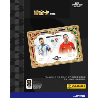 🔥พร้อมส่งจากไทย🔥กล่องแดง Official Panini FIFA World Cup 2026 Football Star TradingCards Genuine Kayou Soccer Memorabilia