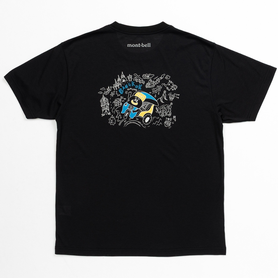 Montbell เสื้อยืดลาย Thailand Limited Edition รุ่น 1114798 CO WIC. T BACK LOGO
