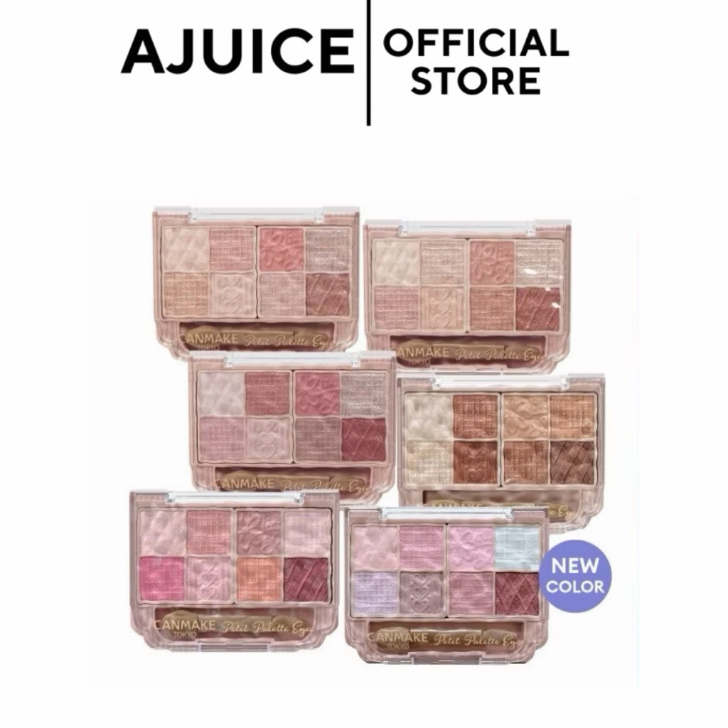 ส่งด่วน8.30-17.00 มี9สี❗️ เบอร์1-6 / M01-M03💚🇯🇵Canmake Petit Palette Eyeshadow : แคนเมค พีทิช พาเลทแคนเมค อายแชโดว์