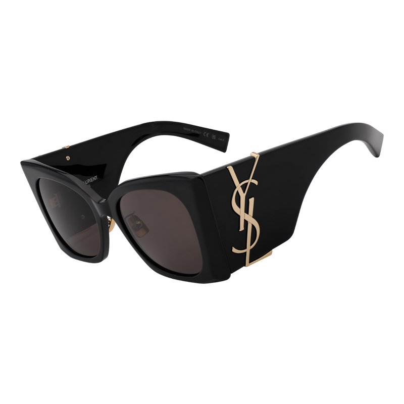 YSL Saint Laurent Women's Oversized Sunglasses, Face-Slimming and Leg-Lengthening Popular Sunglasses, Asian Version M119