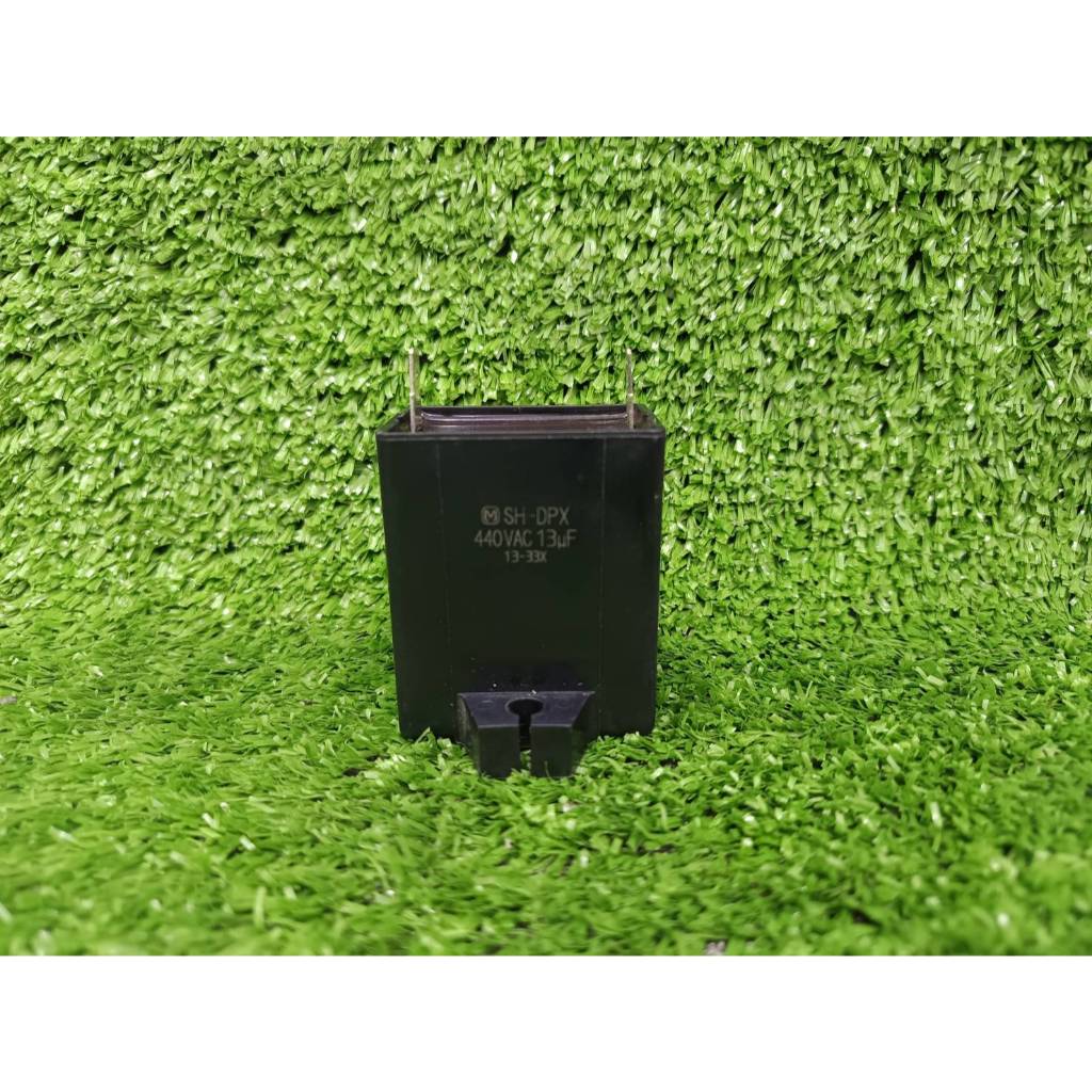 คาปาซิเตอร์ 440VAC 13uf มือสอง