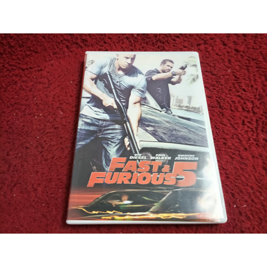 DVD สากล  Fast & Furious 5  สภาพตามรูปปก A3044