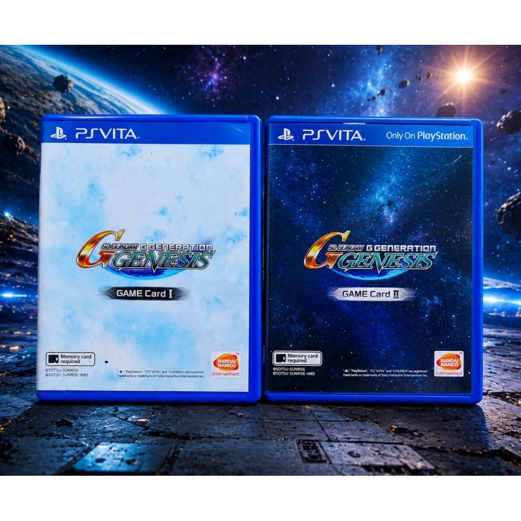 เกม ps vita SD Gundam G Generation Genesis Game Card I & IIภาษาอังกฤษ