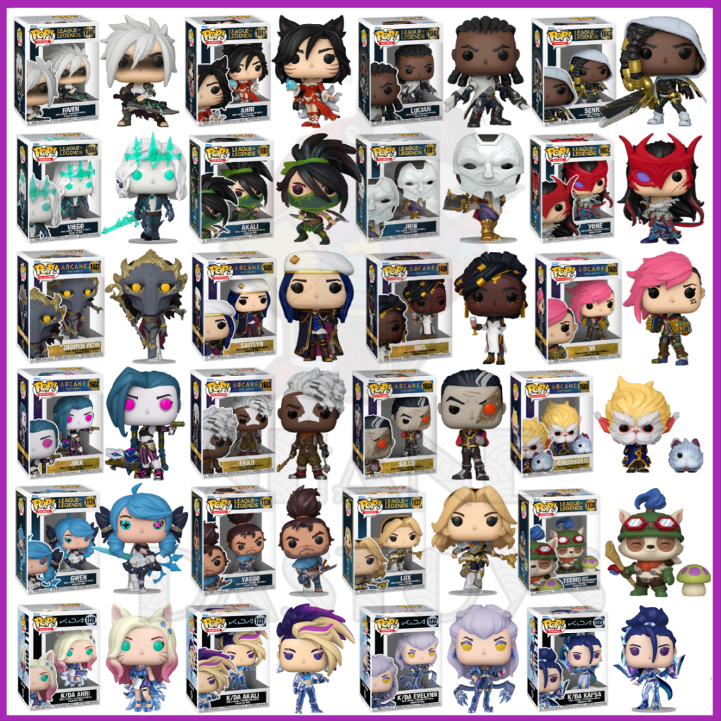 {PRE-ORDER} Funko Pop! GAMES TELEVISION TV : Arcane League of Legends, K/DA